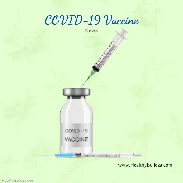 Covid 19 Vaccine Vial and its Syringe inside